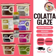 (250g/500g) Repacked Colatta Glaze/Donut Filling/Topping/Shimmering Topping/Glazing/Halal/Donut/Topp
