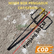Mata Bor Pengaduk Cat & Semen Besi | Mixer Bor Manual Panjang 50 cm – Super Kuat