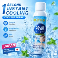 Cooling Spray Mint Ice Cooling Summer Quick Cooling Dry Ice Spray 1 Second Cooling Sensation Cooling