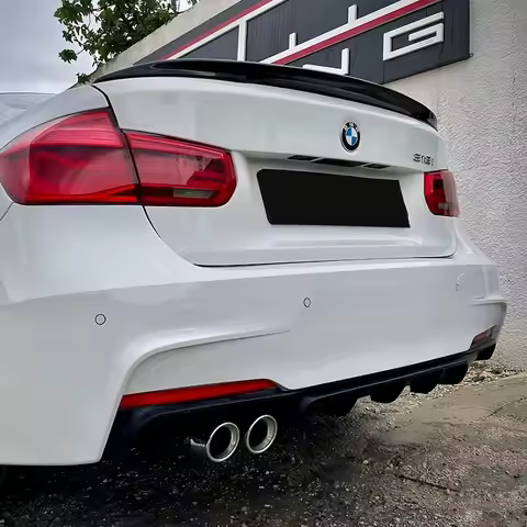 For BMW F30 & F80 M3 318i 320i 325i 330i 330e 335i 340i M3 2012-2019 MP Style Rear Spoiler Wing Rear