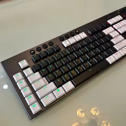 Thickened version is suitable for Logitech 915 G913 G913TKL Transparent Double Plot Game Mechanical 