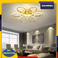 [Colorfull.sg] Modern LED Flower Ceiling Lights LED Aisle Ceiling Lamp for Bedroom Living Room