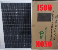 Pin Năng Lượng Mặt Trời Mono 150W-18V Soyer Solar- Tặng 1 Cặp Jack mc4 đơn (hàng chính hãng bảo hành