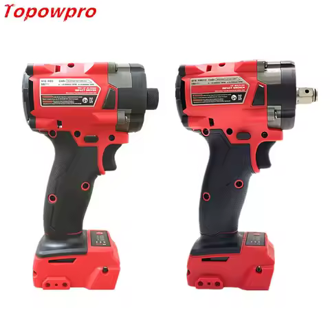 Tools Milwaukee Power Compatible Electric Cordless Wrench Brushless Screwdriver Impact Drill Power T