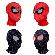 Spiderman Authentic Cosplay Costume Accessory Miles Morales Iron Headgear Black Spiderman