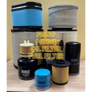 CANTER FE639 FE657 OIL FILTER FUEL FILTER