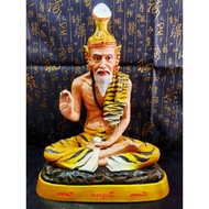 絕無僅有了，難得找到一尊，非常壯觀的祖師爺
鲁士供奉型金身lersi bucha
师傅 :  LUANG PHOR KEY