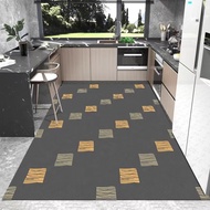 [Large Feet Inches] Kitchen Dedicated Floor Mats Water Absorbing Oil Household Foot Mats Entrance Mats Corridor Carpets Kitchen Living Room Carpets Dirt @-