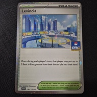 Pokemon Card TCG : SV9 Journey Together Trainer: Levincia 150/159 GYM Cosmos Holo Promo 100% Origina