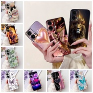 Motorola Moto G35 5G Back Cover Moto G35 5G Case Silicone Fashion Butterfly Flowers Cute Cartoon Cat