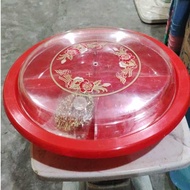 CP 001 CK Plastic Food Tray Rotating