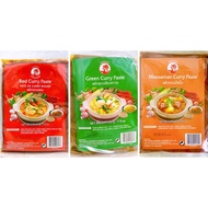 [Delicious On the Tongue] COCK COCK Brand Red CURRY Sauce/Green CURRY Sauce/Massachman CURRY Sauce T