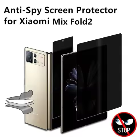 Privacy Hydrogel Film For Xiaomi Mix Fold 2 Anti-Spy Screen Protector For Xiaomi Mix Fold 3 Fold 4 N