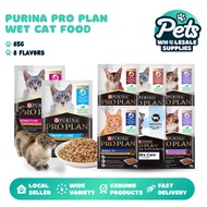Purina PRO PLAN Wet Cat Food - Delicious, Nutritious, 85g Pouch