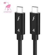 Thunderbolt 4 Cable Type-C Cable 40gbps Cable USB C 8K 60Hz Certified 40Gbps Fast Speed PD100W for  Pro Acer USB 4 C422