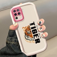 Case For OPPO A94 Reno 5F Reno5 F 5 Lite F19 Pro Shockproof Tiger Phone Anti-Fall