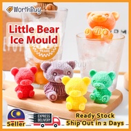 [1PC] Worthbuy Little Bear Ice Mould Ice Cube Maker Acuan Ais Batu Beruang 小熊冰块摸具 Tray Ice Bear Mold