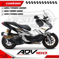 Sticker Decal ADV 160 Fullbody - Stiker Dekal Honda ADV 160 Hologram D5 003
