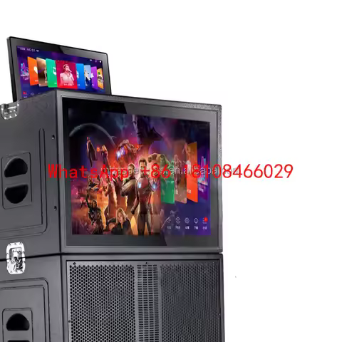 New Active Speaker Wifi Hifi Touch Screen Factory Price Active Video Android Portable Karaoke Speake