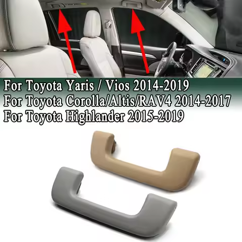 Car Interior Roof Pull Handle Ceiling Armrest Handrail Roof Safety Handle For Toyota RAV4 Corolla Al