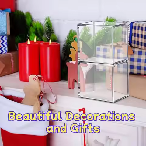 Acrylic Display Magnetic Case For Elite Trainer Box 5mm Thick Clear Display Case Acrylic ETB Display