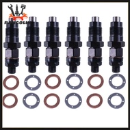 6PCS TD42T Y61 GU Fuel Set For Injector Patrol TD42 Diesel Nissan Fuel Nozzles Engine Controls Autom