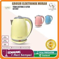 Luna life 2 Liter Electric Kettle Automatic Electric Kettle Water Heater 500 Watt Stainless Steel 3-
