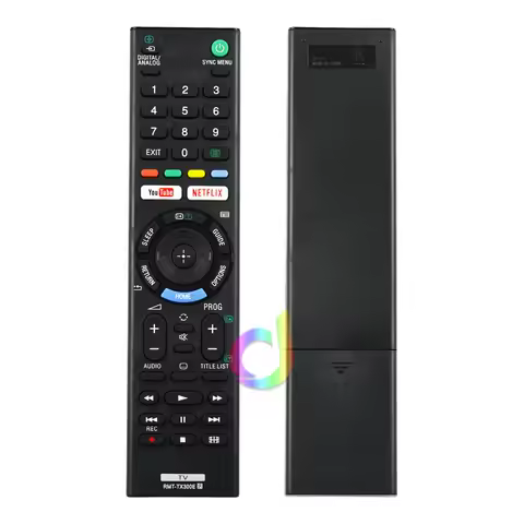 Remote Control RMT-TX300E Suitable for Sony LCD LED TV RMT-TX300P RMF-TX100 with Youtube Netflix But