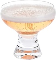 Dartington Crystal Champagne Coupe Glasses, Set of 4 Saucers Vintage Espresso Martini Prosecco Spark