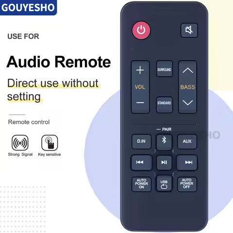 New Remote Control For Samsung HW-T400/ZA T400/ZC AH81-09662A 09661A HW-N300 N300/ZC 2-Channel TV Ma