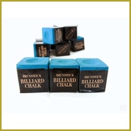 ◪ ㍿ ❐ BRUNSWICK CHALK BLUE | TISA | BILLIARD CHALK | GAMIT SA BILYARAN