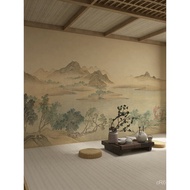 Mural 8d Living Room Wallpaper Song's Aesthetics Wallpaper Wallpaper Landscape Decoration Bedroom In