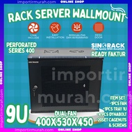 Wallmount Rack 9U Sinorack | Quality Perforated Server Rack