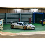 Tarmac iXO Ferrari 458 Italia GT3 White - ROAD64