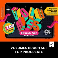 [Procreate] 3D Volumes Brush set for iPad Procreate