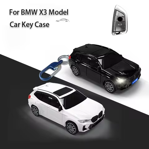 ICAR for Bmw X3 Car Model Key Case for F20 G20 G30 X1 X3 X4 X5 G05 X6 X7 G11 F15 F16 G01 G02 F48 Sma