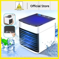 𝗦𝗜𝗠𝗣𝗟𝗘 MINI AIRCOND FAN AIR COOLER USB Fan Evaporative Air Cooler Mini Air Cooler Cooler Portable Ai