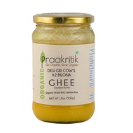 Praakritik Organic Desi Gir Cow's A2 Vedic Churned Ghee 500 ml