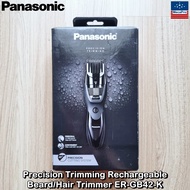 Panasonic® Precision Trimming Rechargeable Beard/Hair Trimmer ER-GB42-K เครื่องโกนหนวดไฟฟ้า ไร้สาย แบบชาร์จไฟได้