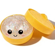 Glitter Dumpling, Kotak Squishy Dumpling Berkilauan, Squishy Dumpling, Alat Melegakan Keresahan, Dou