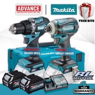 MAKITA 40V Cordless Combo Set RM2720 ( DF002GA201 Driver Drill 13MM (1/2") / TD001GZ Impact Driver )