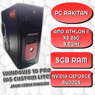 CPU RAKITAN - AMD ATHLON II X2 260 - 5GB RAM