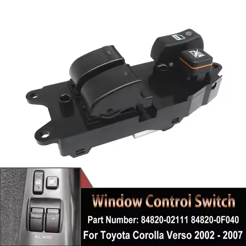 84820-02111 Electric Window Switch Lifter Fit 84820-0F040 For Toyota Corolla Liftback Wagon 1.3L 1.4