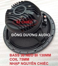 LOA BASS 30 NEO BI 130 NẮP ÚP ĐEN COIL 75 DÂY DẸT - GIÁ HAI LOA - HÀNG CHINA