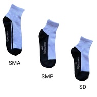 6 PAIRS of Plain Black and White Short Schools for Elementary Schools, Middle Schools