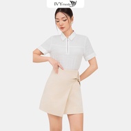 Chân váy Mini Khaki IVY moda MS 31M8981