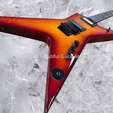 NEW Washburn Dimebag Darrell Electric Guitar Mahogany Black Electric Guitar-Themed Gift Free Shippin