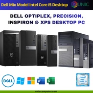 Dell OptiPlex Precision Inspiron XPS Desktop Tower PC | Intel Core i5 6th 7th 8th 9th 10th 11th Gene