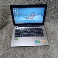 Z566 Laptop Asus A456U Ram 8gb Double Hardisk core i7 gen7 Double VGA Gaming Siap pakai