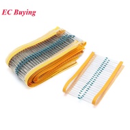 1500pcs/set 1/6W 1R-1M ohm 1% Metal Film Resistor Resistance Assortment Kit Set 30 Kinds Each 50pcs